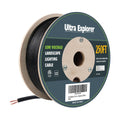 12/2 Low Voltage Landscape Lighting Wire, Outdoor Direct Burial Cable, 12 Gauge 2 Conductor, 250 Feet
