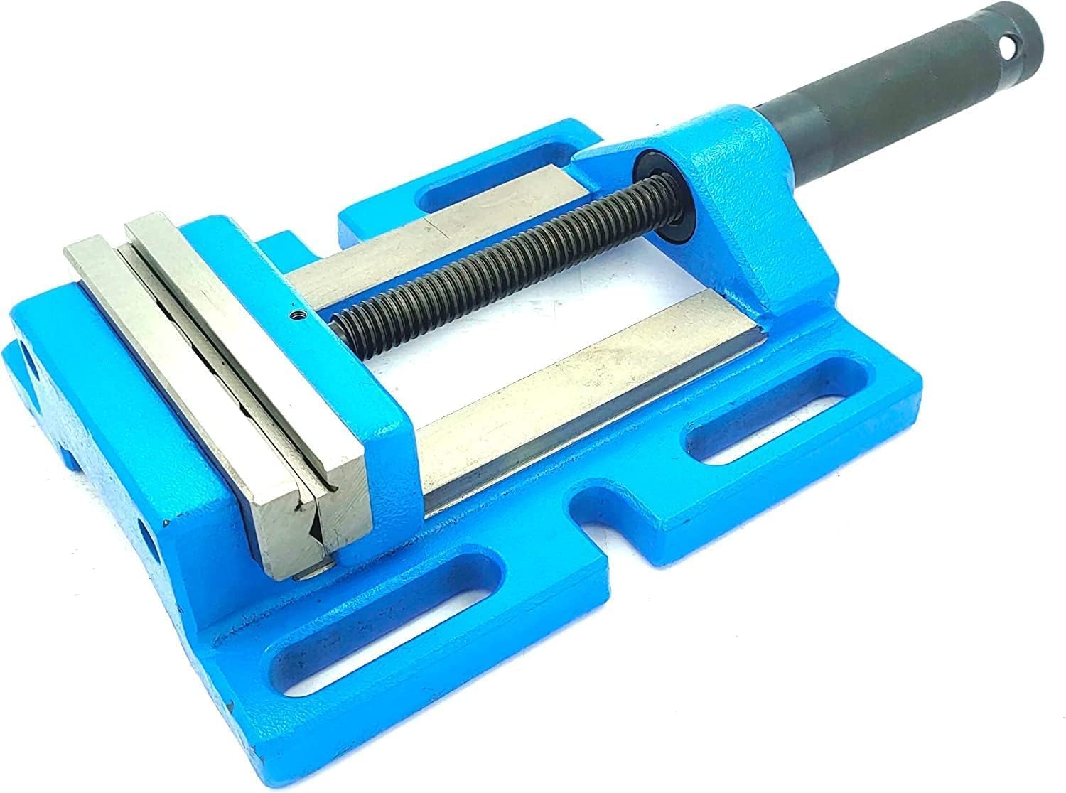 A.D. International Unigrip drill press vice vise | High accuracy | Hi-grade cast Iron Machine Tool (5' Inch II 125 mm)