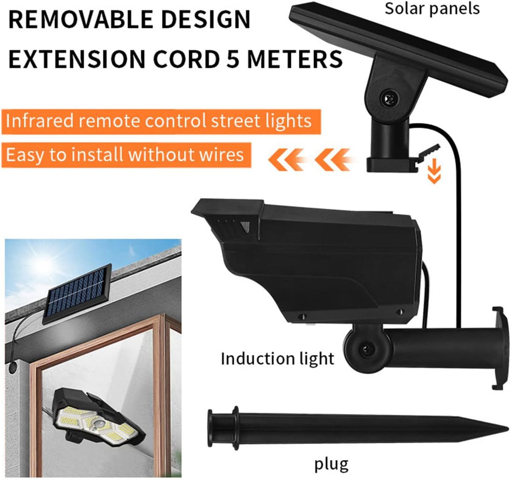 Solar Spot Lights Outdoor,126Leds Solar Landscape Spotlights Adjustable,IP65 Waterproof Solar Powered Garden Lights 2 in 1 for Yard Wall Driveway Porch Walkway Pool Patio,126SMD,4 pcs (1262 pcs)