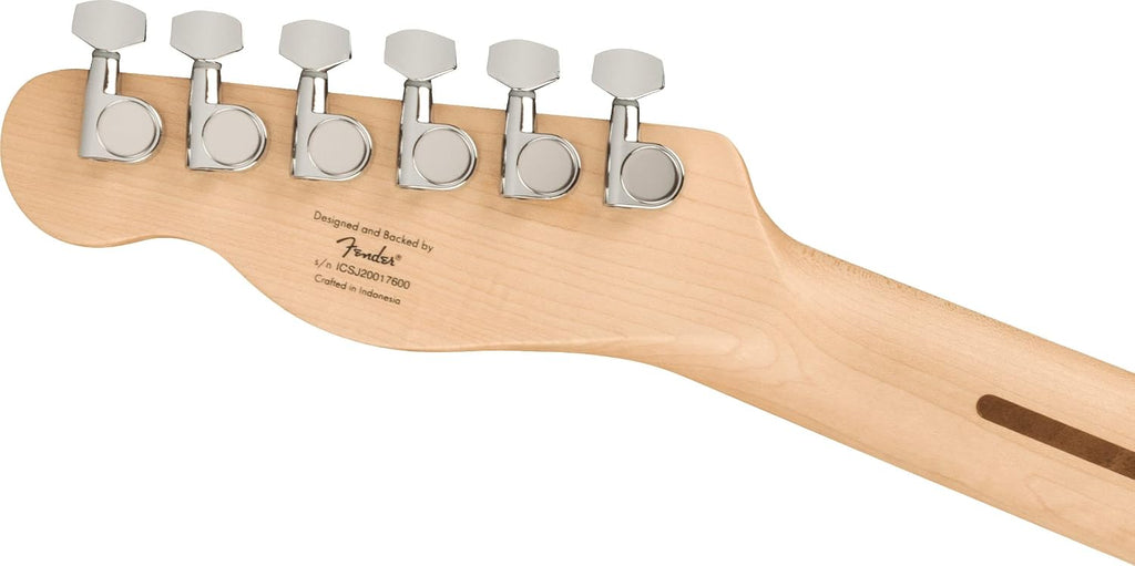 Fender Squier Affinity Telecaster w/Maple Fingerboard- Butterscotch Blonde Bundle with Gig Bag, Tuner, Strap, Picks, and Austin Bazaar Instructional DVD
