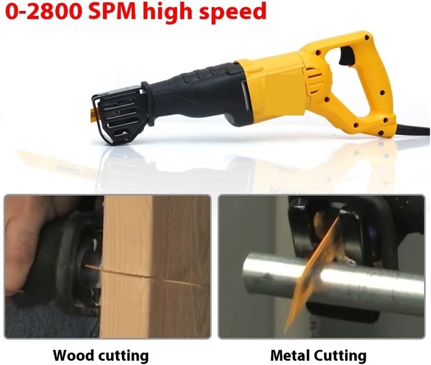 Cordless Circular Saw, Electric Saw Reciprocating With Blades Jigsaw Chainsaw Tools For Wood DIY,for Woodworking, Stone