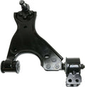 Control Arm 1pc Assembly Front Left Driver Lower Side with Ball Joints Rubber Bushing Design Stamped for Outlook for Acadia for Traverse for Enclave Includes Nuts