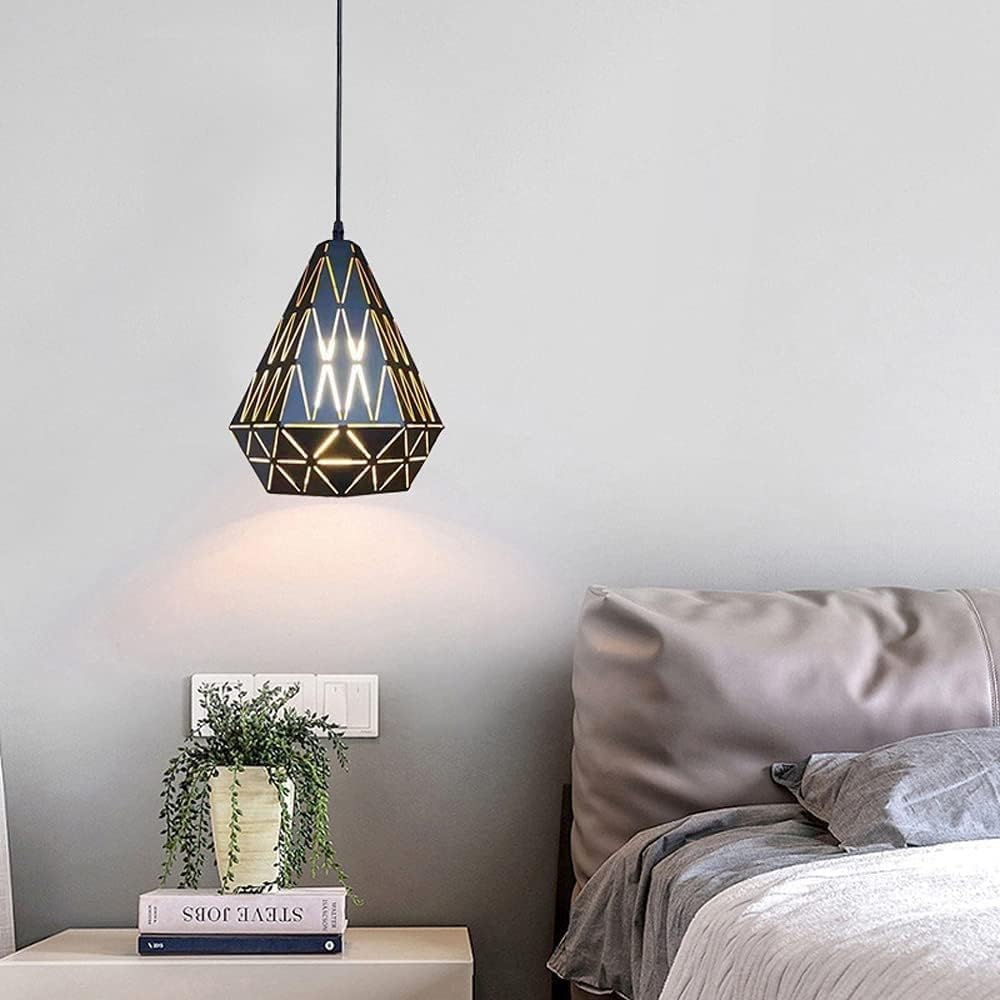 Retro Pendant Lamp Wrought Iron Hanging Light Height Adjustable Suitable Compatible with Conference Room Loft Lobby Generous Suspension Lamp, Luxury