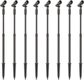 Malibu Low Voltage LED Telescoping Wall Light Outdoor Spotlight Waterproof Lighting for Driveway, Yard, Lawn, Flood, Garden, Outdoor Lighting 8 PK 8406-2606-08