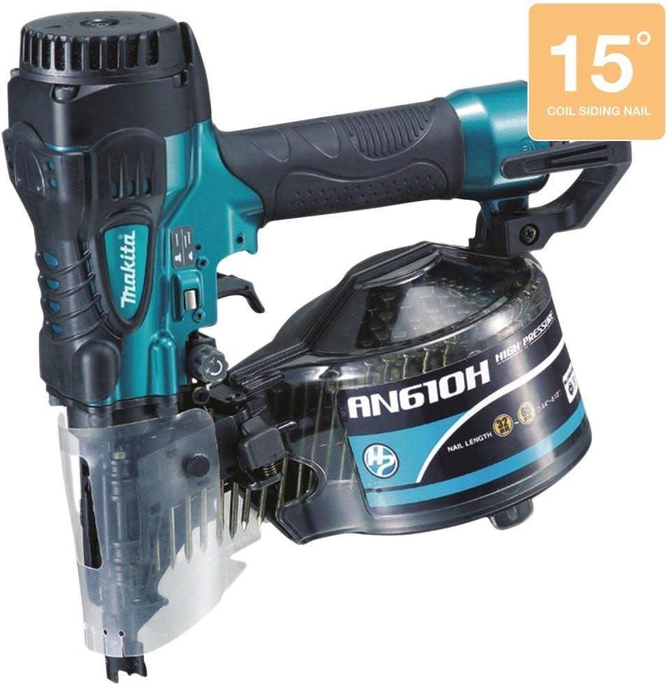 Makita AN610H 2-1/2' High Pressure Siding Coil Nailer