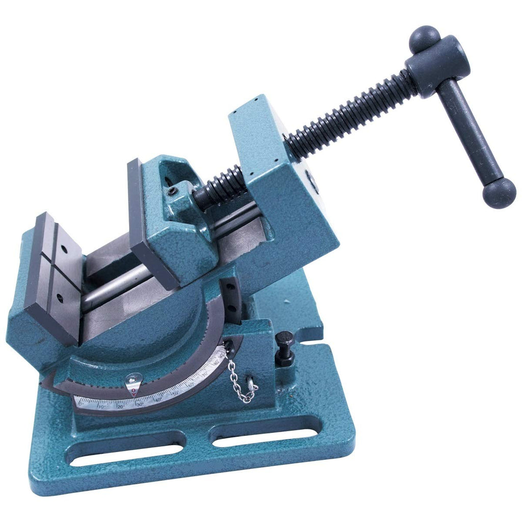 HHIP 3900-2684 Pro-Series Cradle Angle Vise, 4' Width x 1.375' Depth Jaw, 4' Jaw Opening (Pack of 1)