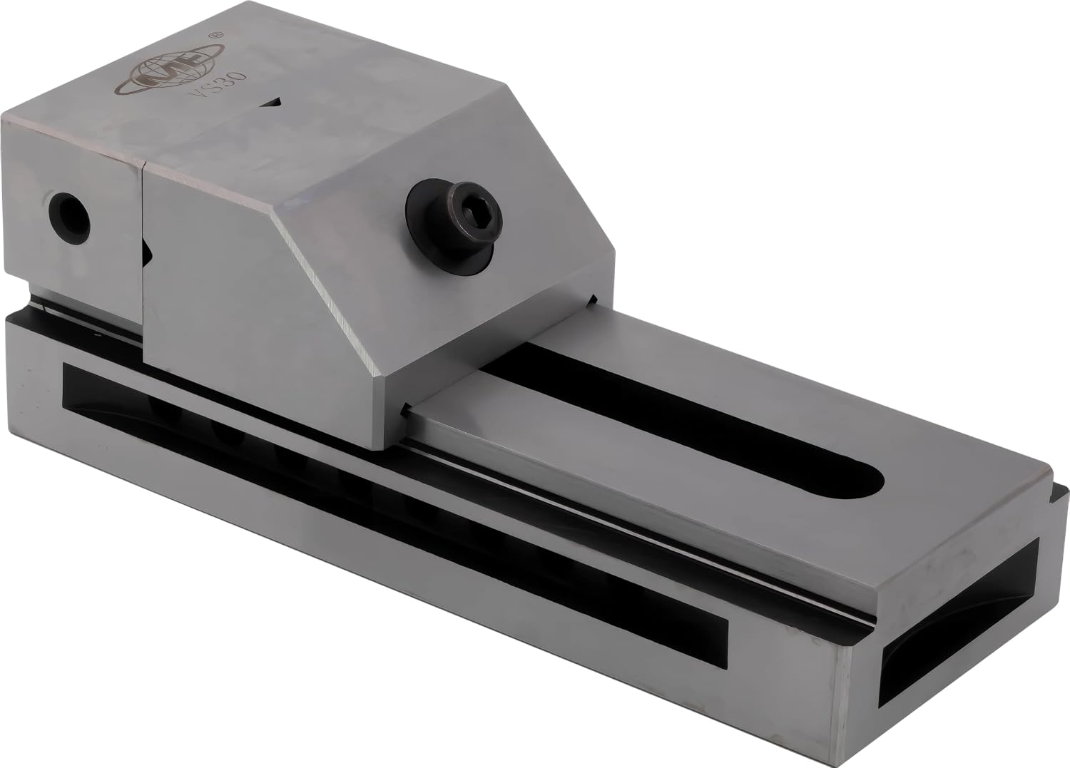 CME Screwless-Type Toolmaker's Vise, 2 7/8' Jaw Width, 3 15/16' Maximum Opening, High-Precision Workholding Vise With Multi-Orientation Mounting For Milling, Inspection, Grinding, Wire EDM