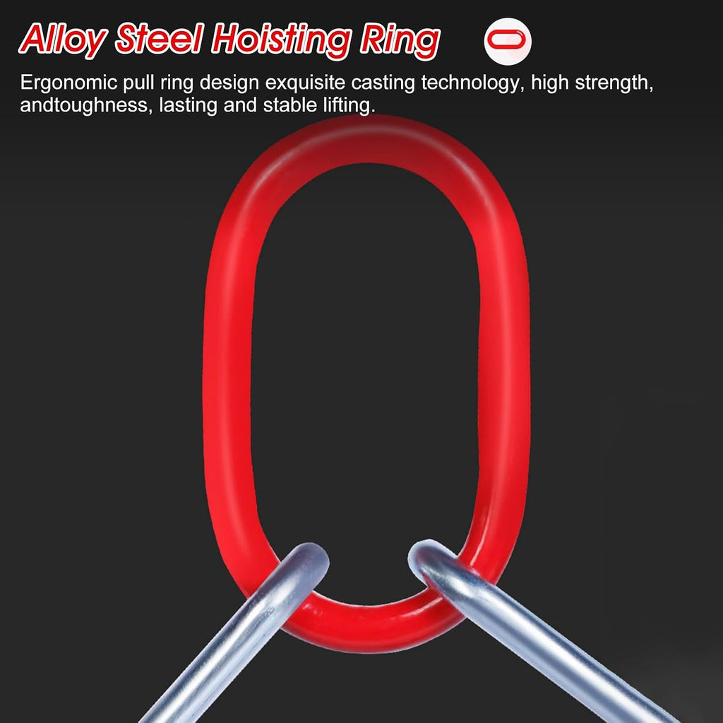 Vertical Plate Lifting Clamp, Heavy Duty Alloy Steel Stone Clamps Forklift for Transporting Wood Slab, High Visibility Lifter Tool with Big Jaw Opening 6-30 Cm(One Color-Opening 2.4-7.1in)