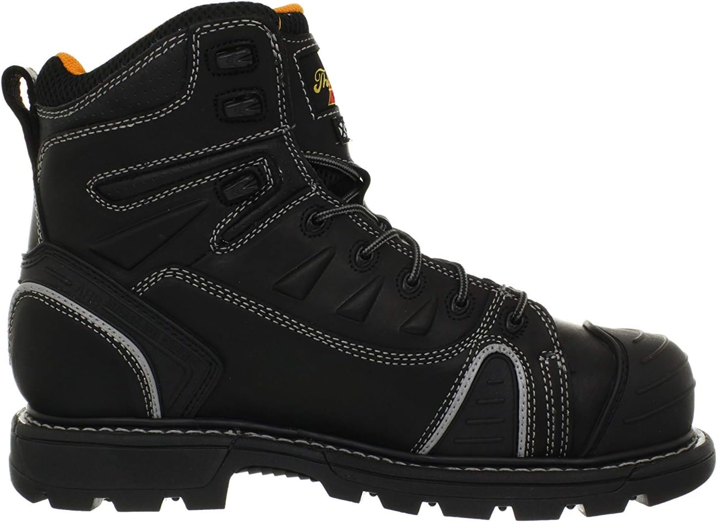 Thorogood GEN-Flex2 6' Composite Safety Toe Work Boots For Men - Breathable Heavy-Duty Toe Cap Boots With Goodyear Storm Welt, Slip-Resistant Outsole and Comfort Insole