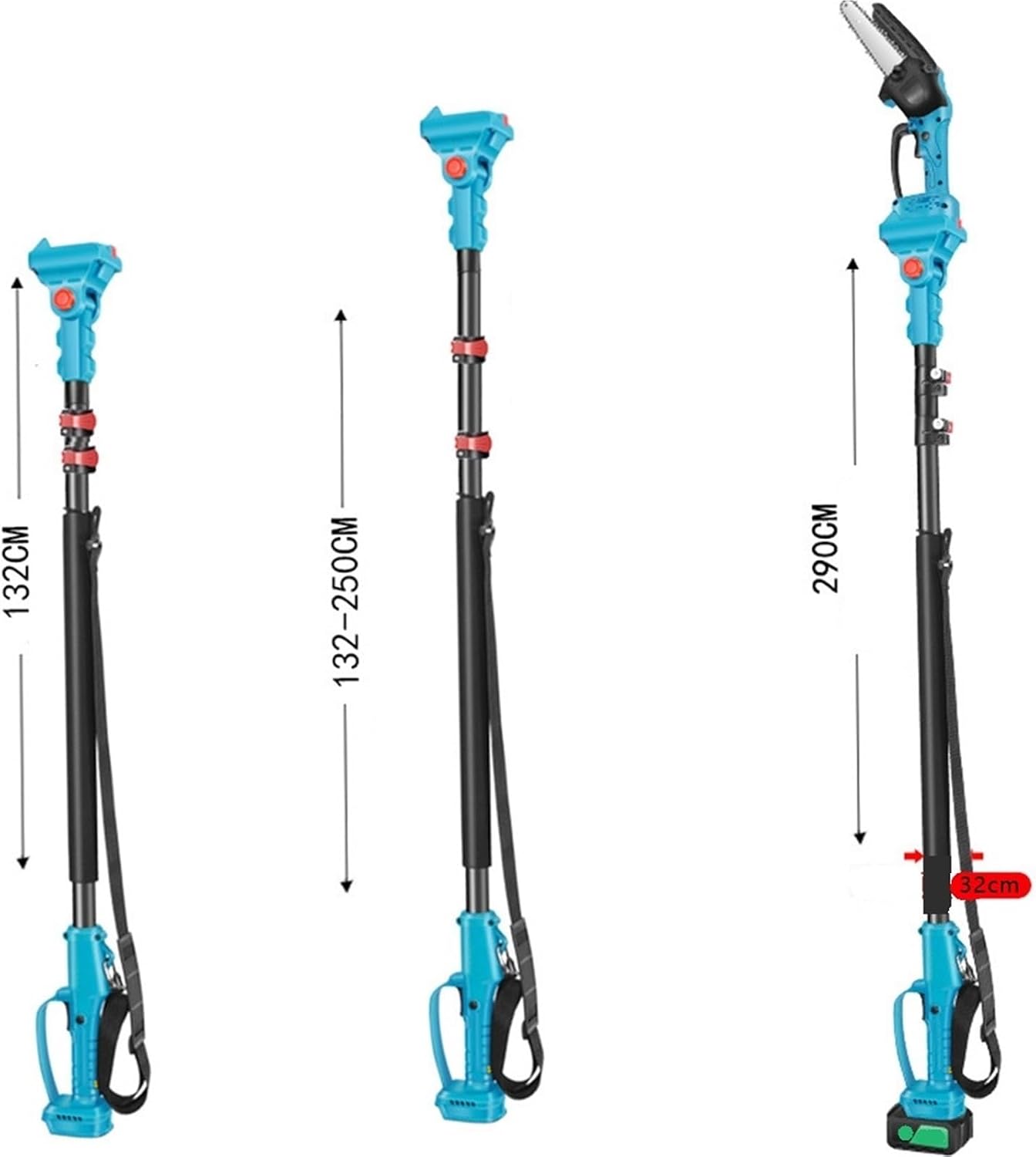 Reciprocating Saw, Electric High Branch Saw, Rechargeable High-altitude Pruning