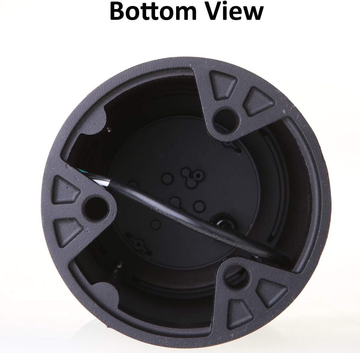 LED Bollard Landscape Lights 25' 10W 3CCT 3000K/4000K/5000K 120-277V Commercial/Residential Lighting Fixture for Garden, Pathway, Driveway. Rated IP65 Suitable for Wet Locations, ETL Listed (4 Pack)