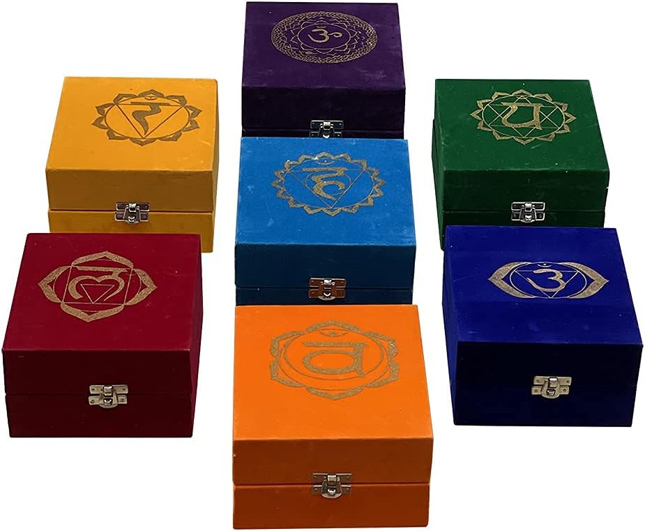 Chakra Singing Bowls Set Cuencos Tibetanos With Cushion Mallet Tulsi Beads Mala Tibetan Prayer Flag For Meditation Mindfulness - Style2 Size Small