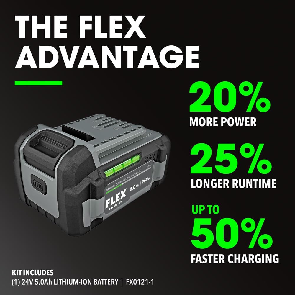FLEX 24V Brushless Cordless 5.0Ah Reciprocating Saw & 2.5Ah Oscillating Multi-Tool Kits with 160W Fast Chargers