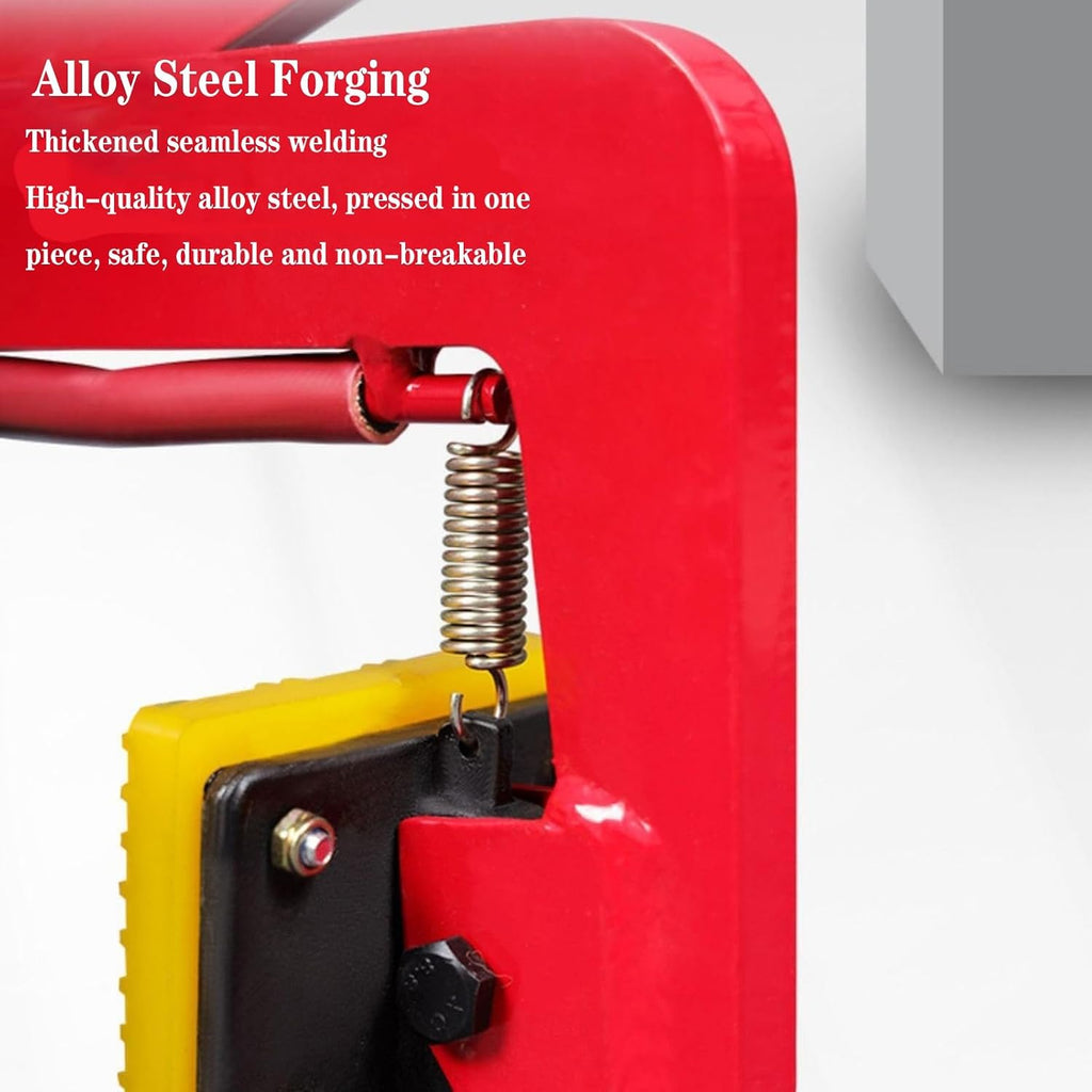 Granite Slab Lifting Clamps, Heavy Duty Stone Lifting Clamps Jaw Opening 2.3-11.8 inch, Adjustable Lifting Pliers Vertical Steel Plate Clamp Granite Curb Clamp Scissor Lifter Clamp(Opening Size 3.9-11