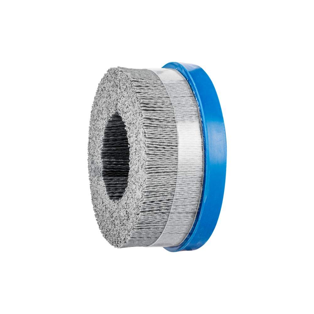 PFERD 84136 M-Brad High Density Composite Disc Brush, Silicon Carbide Grain, 5' Diameter, 0.040 Round Filament, 3000 RPM, 120 Grit