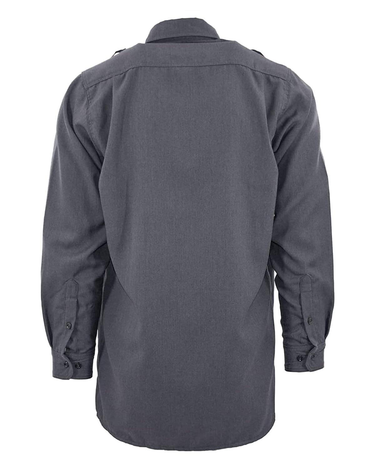 LAPCO FR Men's 5.5oz. Westex DH Air Work Shirt, Gray, MED Regular