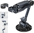SMALLRIG Mini Shock Absorber Arm, 4-inch Vacuum Suction Cup, Double Spring and Hydraulic Damping, Car Mount for DJI Osmo Pocket 4 3/Action 6/5 Pro/4, for GoPro Hero13/12/11, for Insta360 X5/4/3-5123