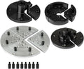 4-Inch Wood Lathe Chuck Step Jaw - High Precision CNC Machined Steel for Enhanced Clamping,1pcs(Flat Jaw)