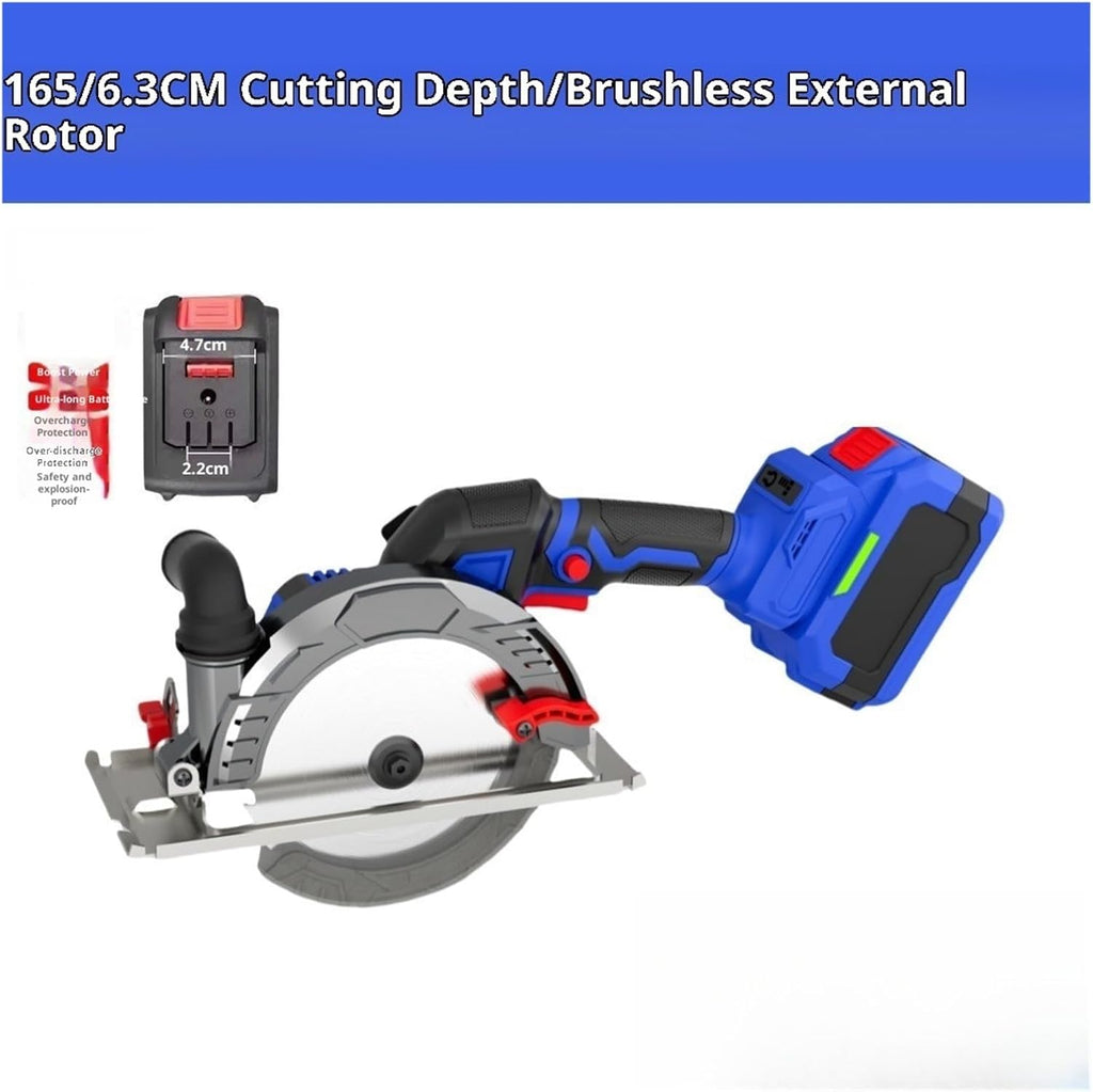 Reciprocating Saw, Cordless Mini Circular Saw Compatible With Compact Wireless Brushless(Battery-1)