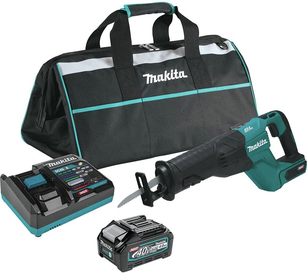 MAKITA 40V MAX XGT BRUSHLESS Cordless RECIPRO Saw KIT 4.0AH GRJ01M1