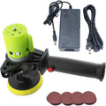 TsoLay Angle Grinder Sanding Disc, 3 Inch Electric Handheld Grinder with 40PCS Sandpaper, 4500-9000r/min, 7 Speed Adjustable, Suitable for High-Speed Polishing Wall Putty, Wood Sanding Buffing