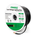 FIRMERST 12/2 Low Voltage Wire Outdoor Landscape Lighting Cable 200 Feet