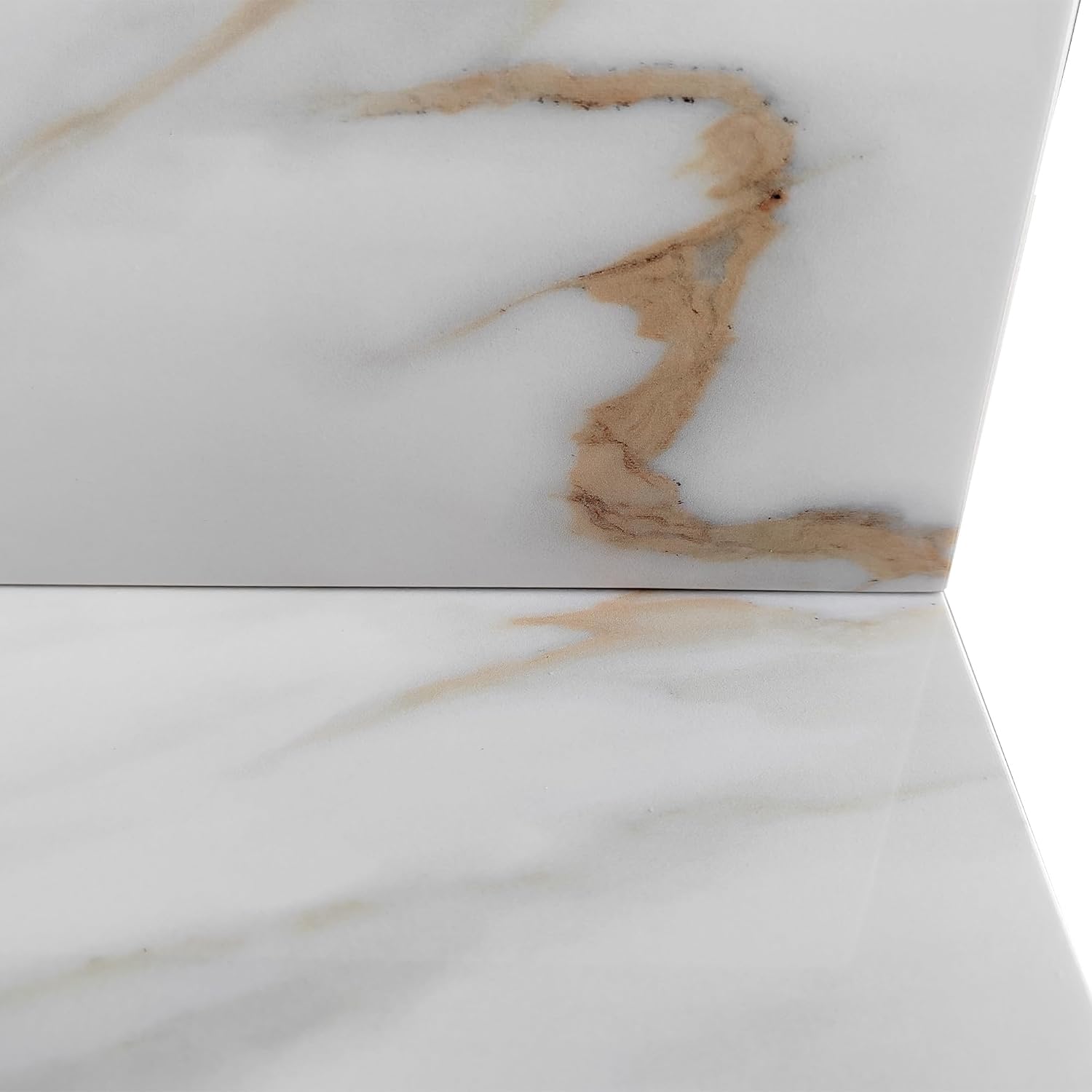 Montary 31'x 22' Vanity Top with Sink for Bathroom, Undermount Rectangular Ceramic Sink & Backsplash, Bathroom Single Bowl Vanity Top with 1 Pre-Drilled Hole