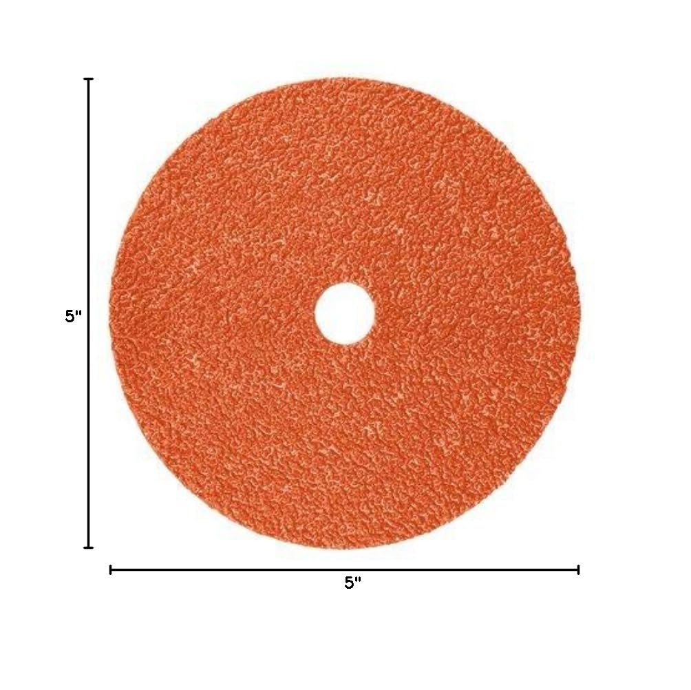 3M (987C) Fibre Disc 987C, 5 in x 7/8 in 80+ [You are Purchasing The Min Order Quantity which is 25 Disc's]