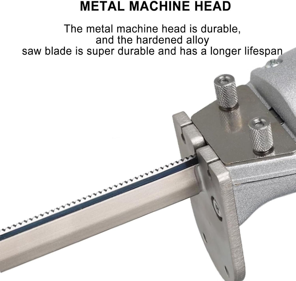 Cordless Reciprocating Saw, Portable Electric Hand Saw, Foam Board Cutter with Assisted Guide, Brushless Motor, Clean and Smooth Cutting300W,One Color-6