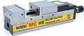 High Precision Hydraulic CNC Machine Vise 4'/5'/6'/8', Heavy Duty Milling Vise for CNC Milling Machine, Hardened Steel Precision Vise for Metalworking Machining (CHV-130V 5inch(Jaw opening 7.09inch))