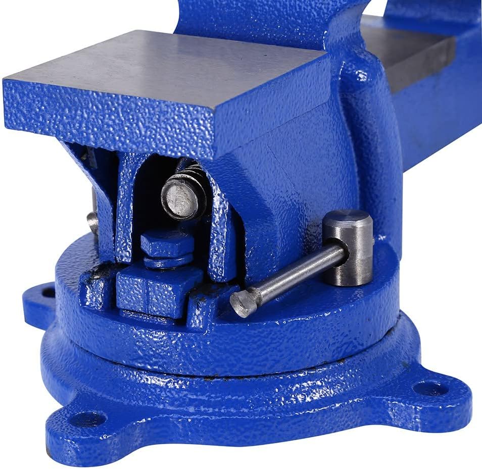Jaw Bench Vice, 4 Inch 360 Bench Vice Workshop Clamp Engineers 100mm Jaw Workshop Heavy Duty