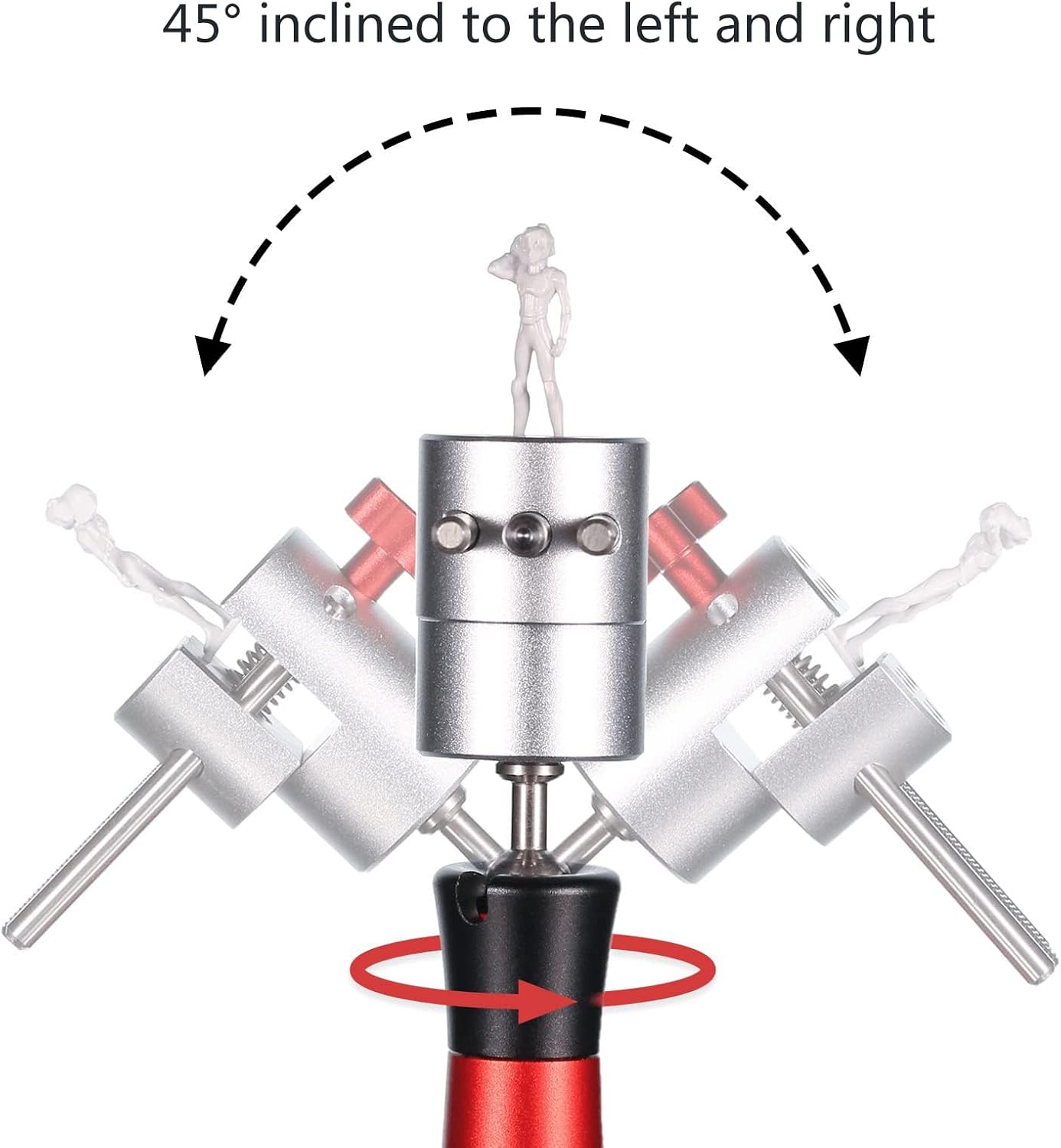 ordinarYone Handheld Vise for Soldier Model Miniature Model Making Chess Paint Comprehensive Painting Accessories
