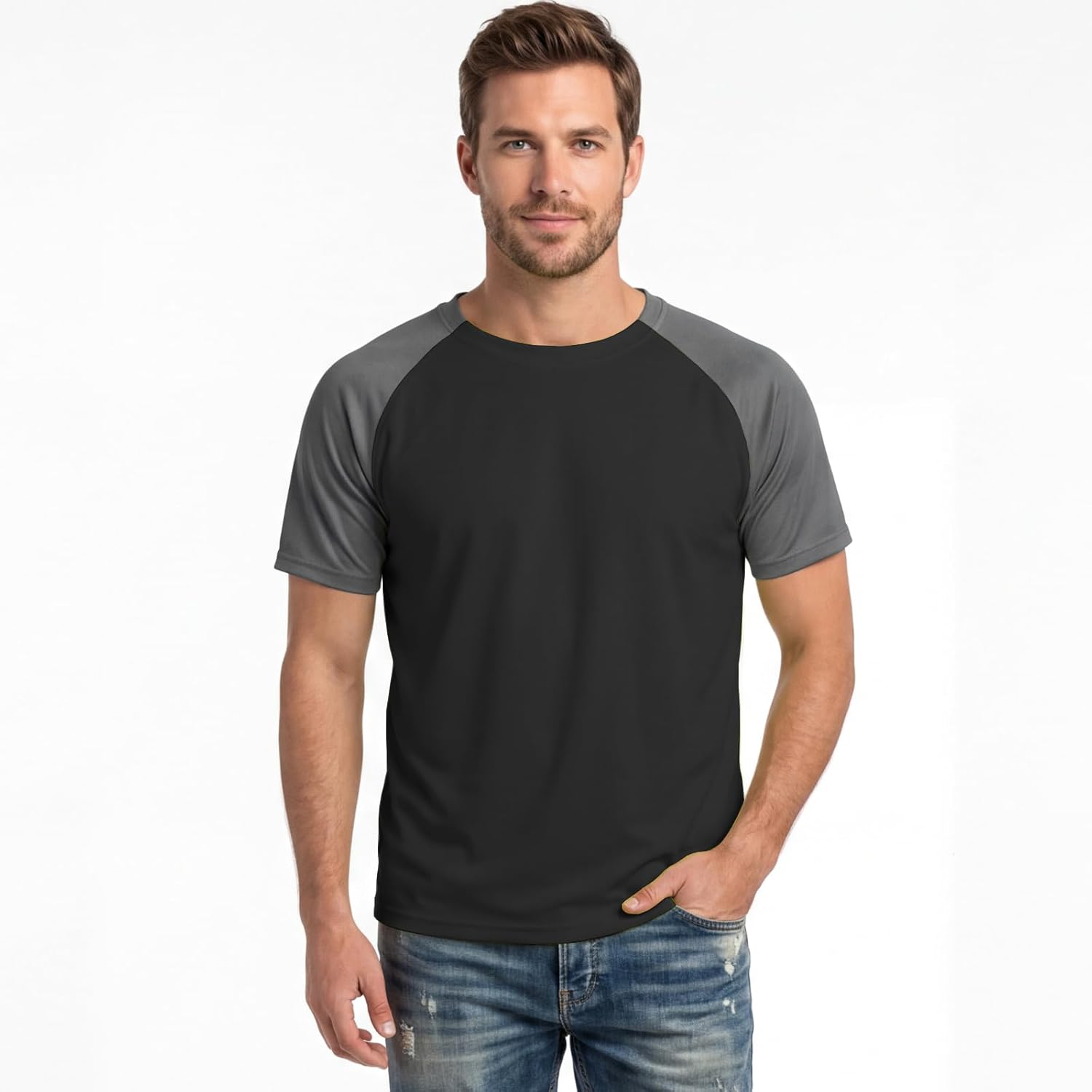 Custom safety Shirts Class 3 Hi Vis Reflective T-Shirt with logo Safety Work Shirts for Men