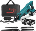 Cordless Reciprocating Saw, Electric Metal and Wood Cutting Tool, Suitable for Beginners and Professionals to Use Easily