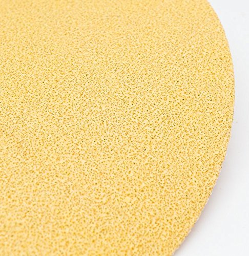 Benchmark Abrasives 5' PSA Gold Self Adhesive DA Sanding Disc Roll Aluminum Oxide Grains Designed for Surface Blending Edge Sanding General Stock Removal Orbital Sanders (1000 Discs) - 120 Grit