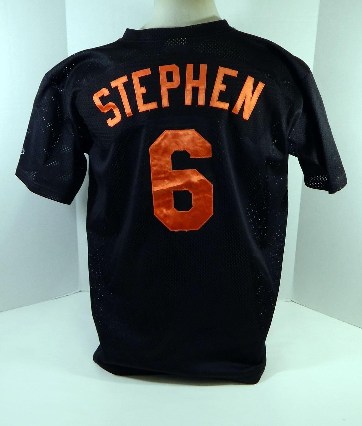 Baltimore Orioles Stephen #6 Game Used Jersey Ext ST GCL 036 - Game Used MLB Jerseys