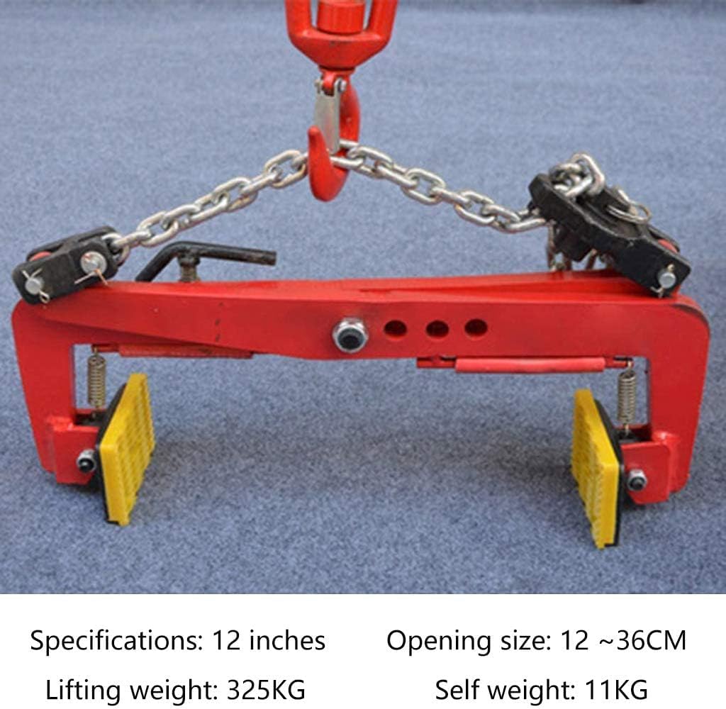 Heavy Duty Alloy Steel Lifting Clamps - 4 Inch Jaw Opening, Non-Slip Vertical Plate Clamps for Safe Lifting & Transporting Steel Plates - Durable & Reliable(B1)