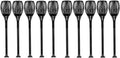 Solar Torch Light Waterproof Flickering Flames Torches Lights Outdoor Solar Spotlights Landscape Decoration Lighting Dusk to Dawn Auto On/Off Security Torch Light for Patio Driveway US Stock (10 Pack)
