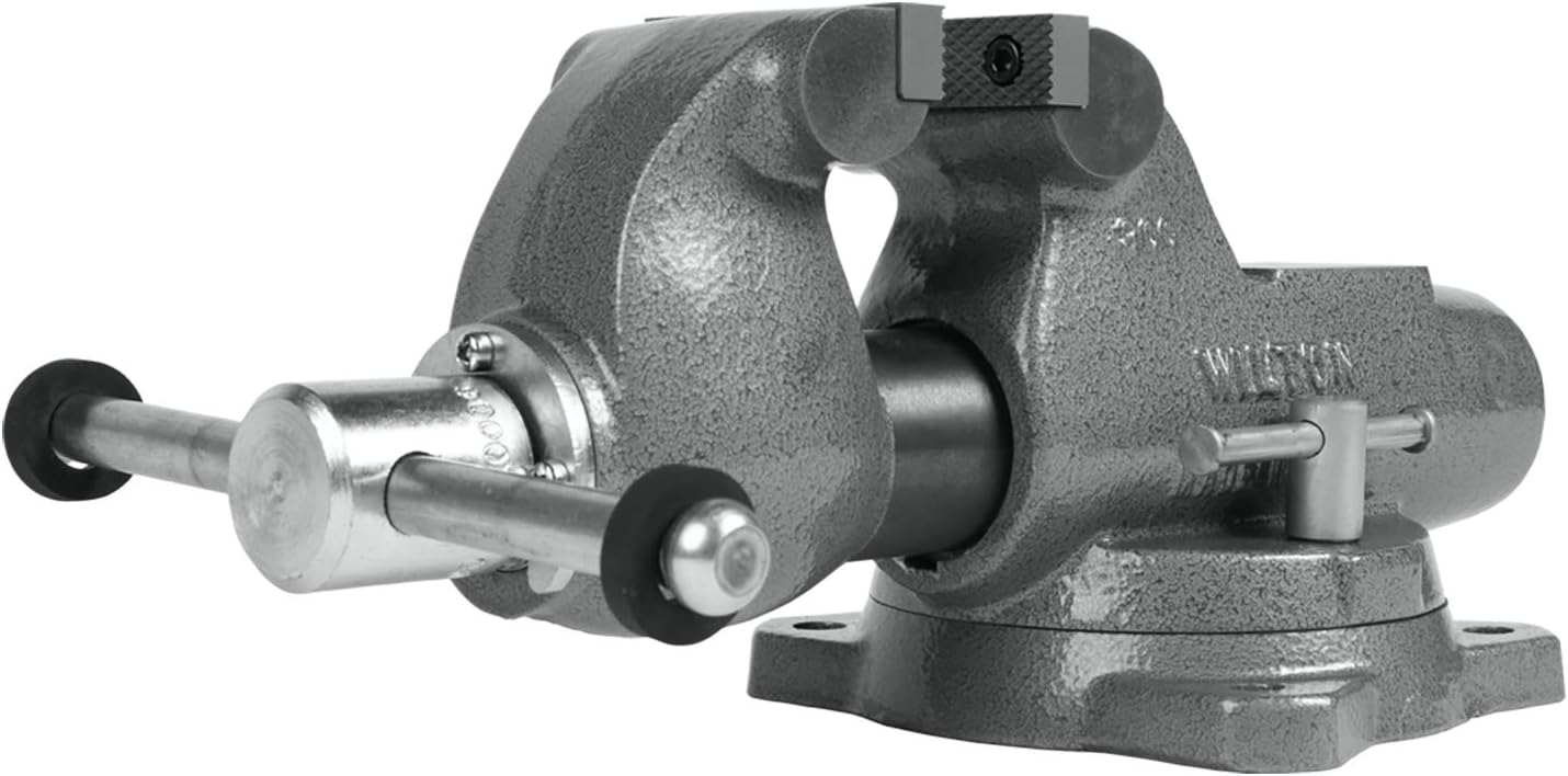 Wilton Machinist Bench Vise, 3' Jaw Width, 4-3/4' Jaw Opening, 2-5/8' Throat (Model 300S)