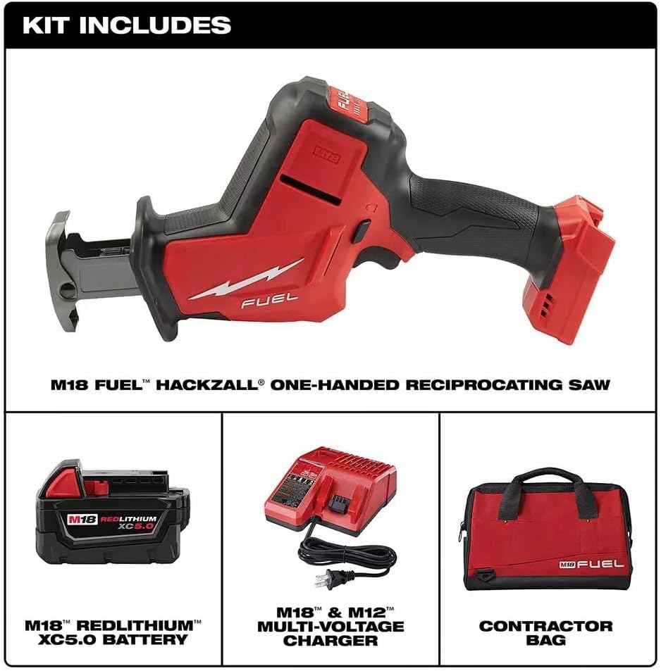 2719-21 for Milwaukee M18 Fuel Reciprocating Saw Kit Length 14 in Height 7 in Width 3.31 in