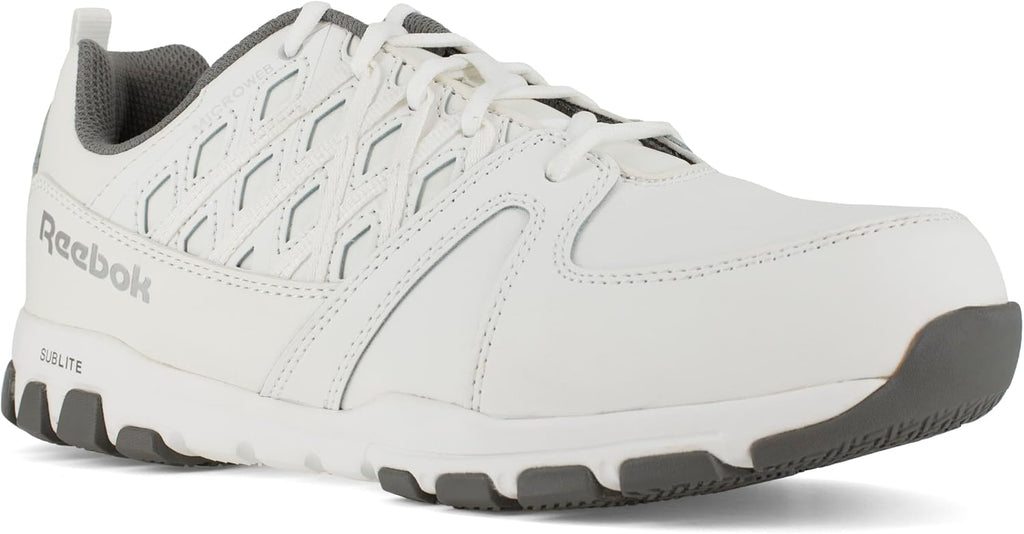 Reebok Men's Sublite Safety Shoes - White
