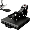 Heat Press Machine for T-Shirts, 15x15 Industrial Digital Clamshell with Slide Out Drawer - Professional Sublimation Transfer for Shirt Printing, DIY Crafting, Canvas
