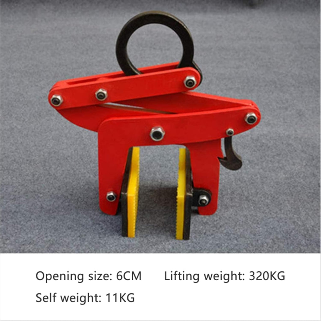Lifting Clamps,Lifting Clamp Jaw Opening 4 Inch Vertical Plate Clamp for Lifting and Transporting Steel Plates and Structures(C1)
