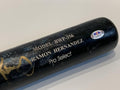 Ramon Hernandez A's Padres Orioles Signed Autograph BWP Game Used Bat PSA DNA - MLB Autographed Game Used Bats