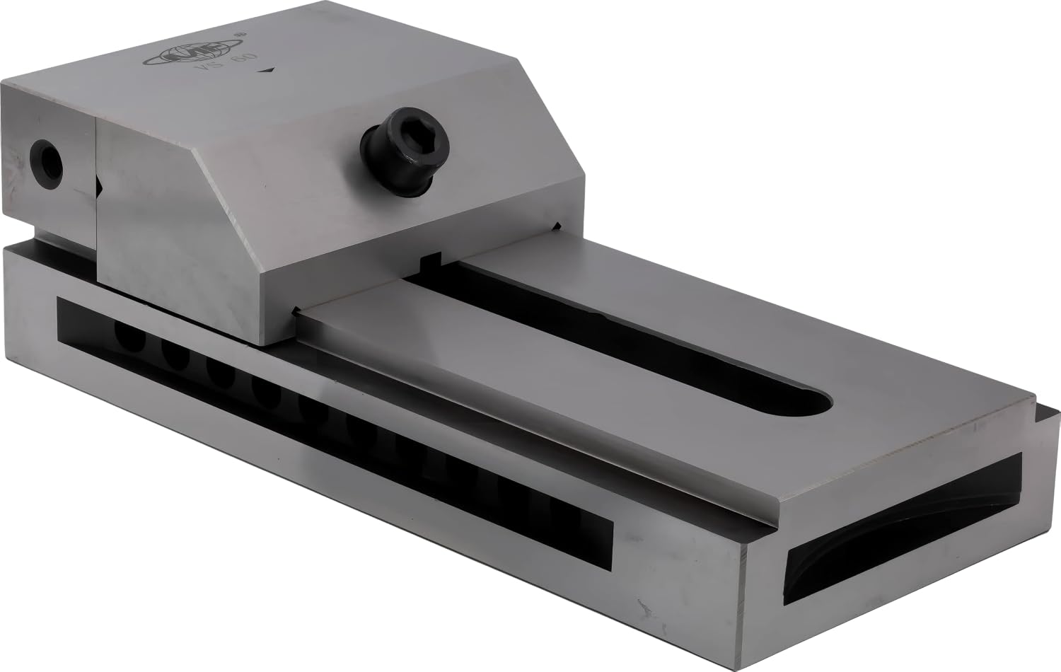 CME Screwless-Type Toolmaker's Vise, 5 7/8' Jaw Width, 7 7/8' Maximum Opening, High-Precision Workholding Vise With Multi-Orientation Mounting For Milling, Inspection, Grinding, Wire EDM