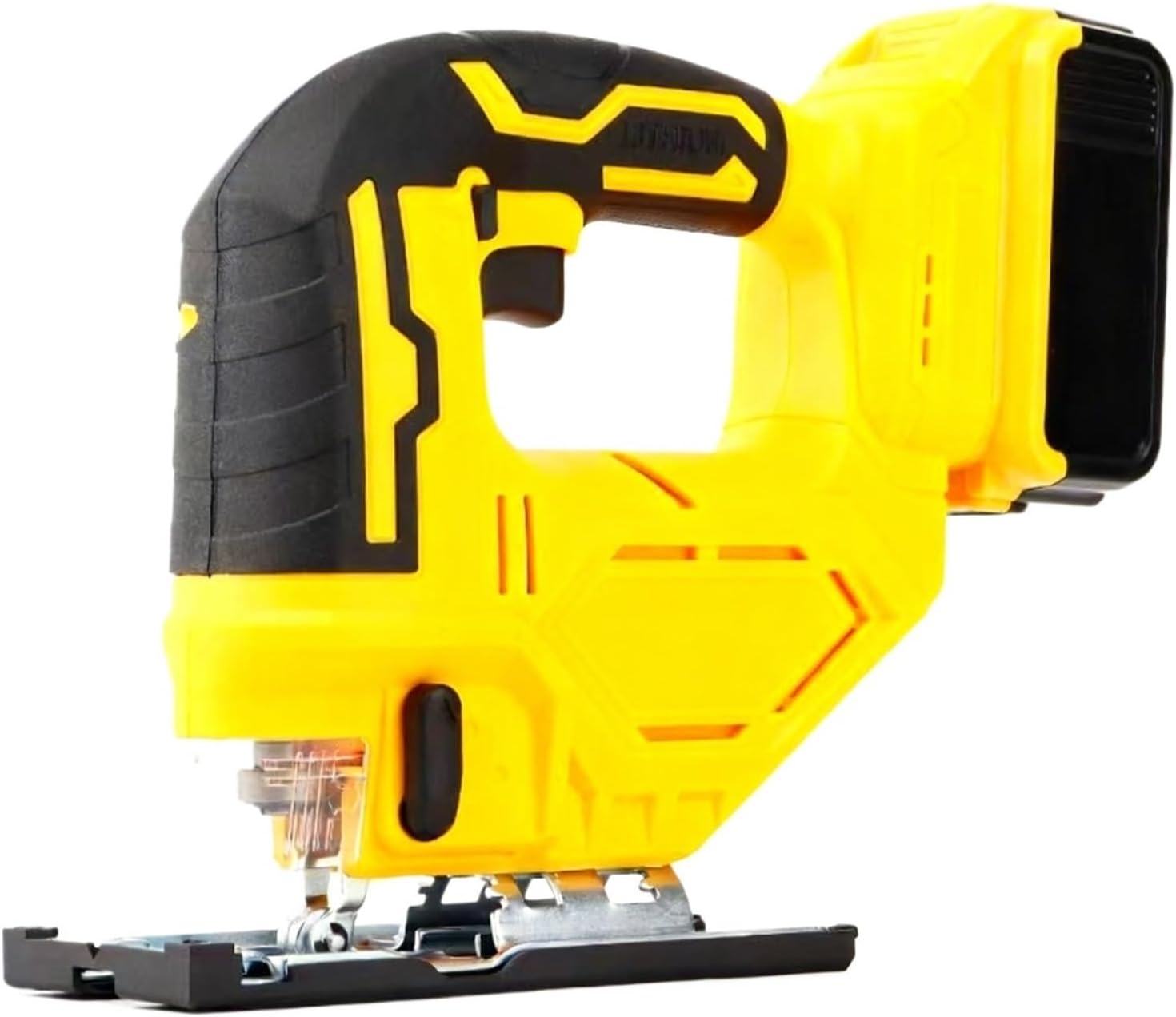 Reciprocating Saw, Brushless Electric Jigsaw 3 Gears Cordless Jig Saw Multifunction Wood Cutting Table Tools
