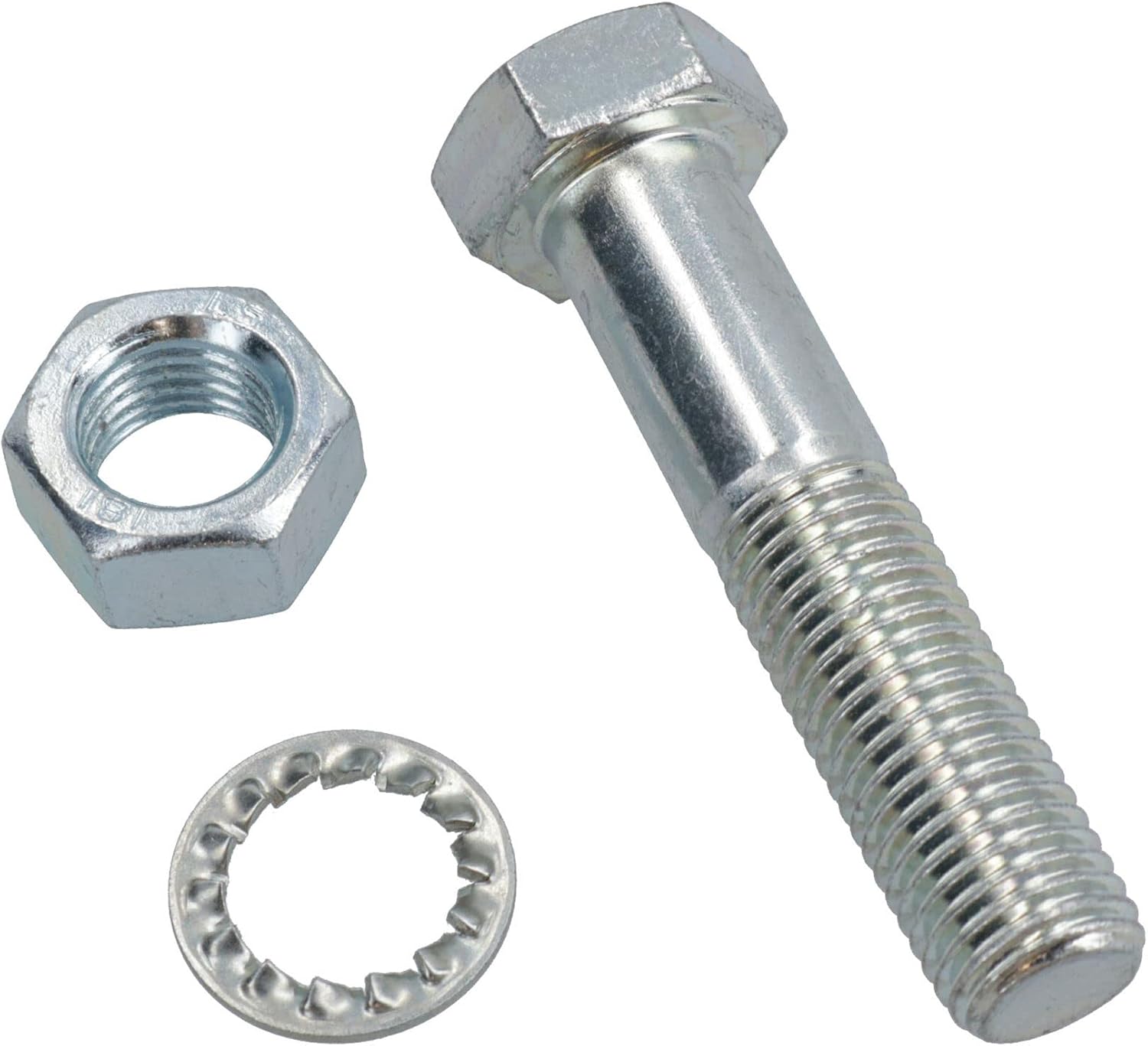 AB Tools M16 (16mm) x 75mm High Tensile Tow Bar Ball Fixing Bolts Washers + Nuts 100 Pack