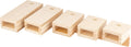 Meinl Percussion Wood Temple Blocks with Mount, Five Pitches from Low to High, 100% Baltic Birch, 2-Year Warranty (TMWTB)