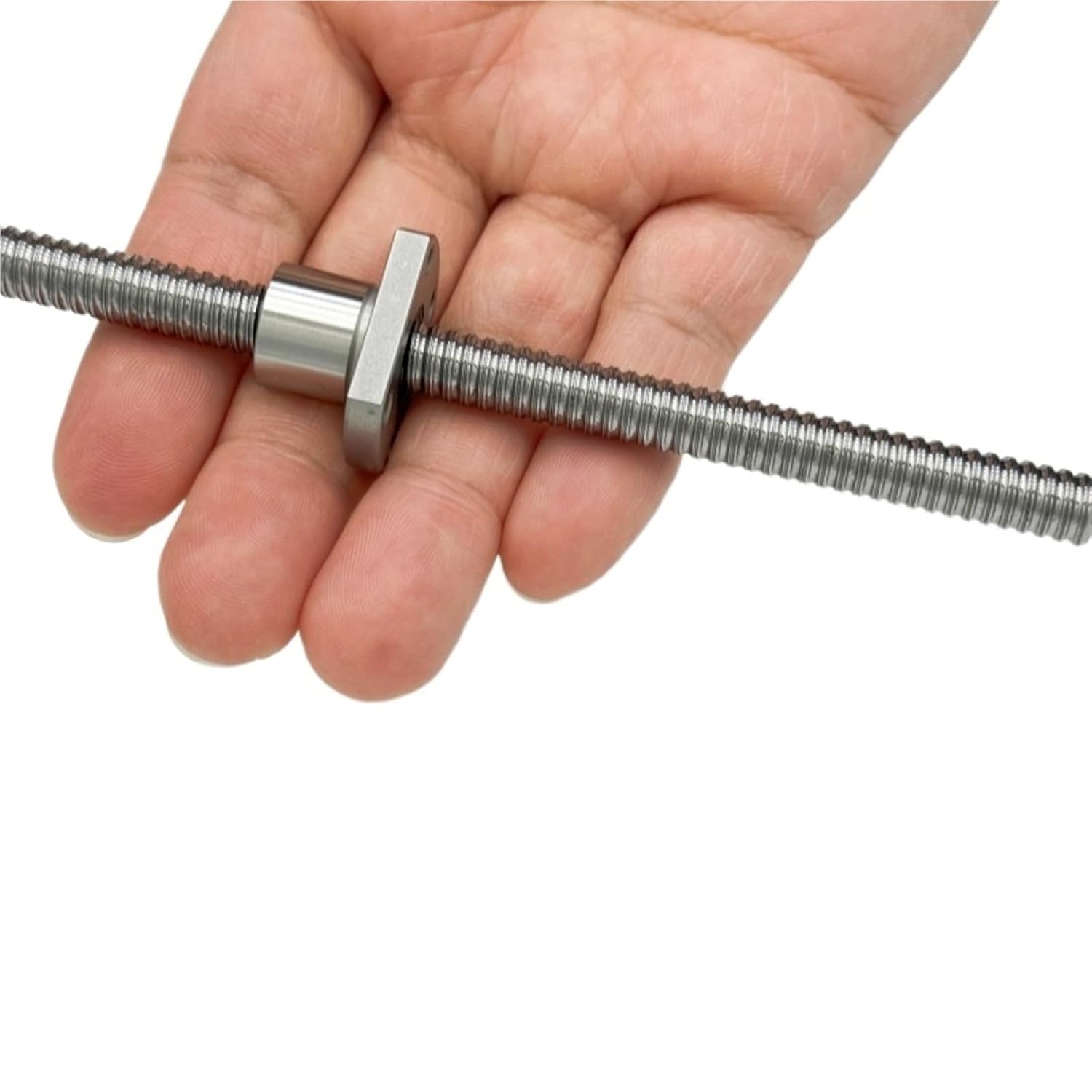C5 Miniature Ball Screw SFK0801 8mm 10mm 0801 Length100 150 200mm with SFK Ball Nut 3D Printer(100mm,SFK0801 No Machined)