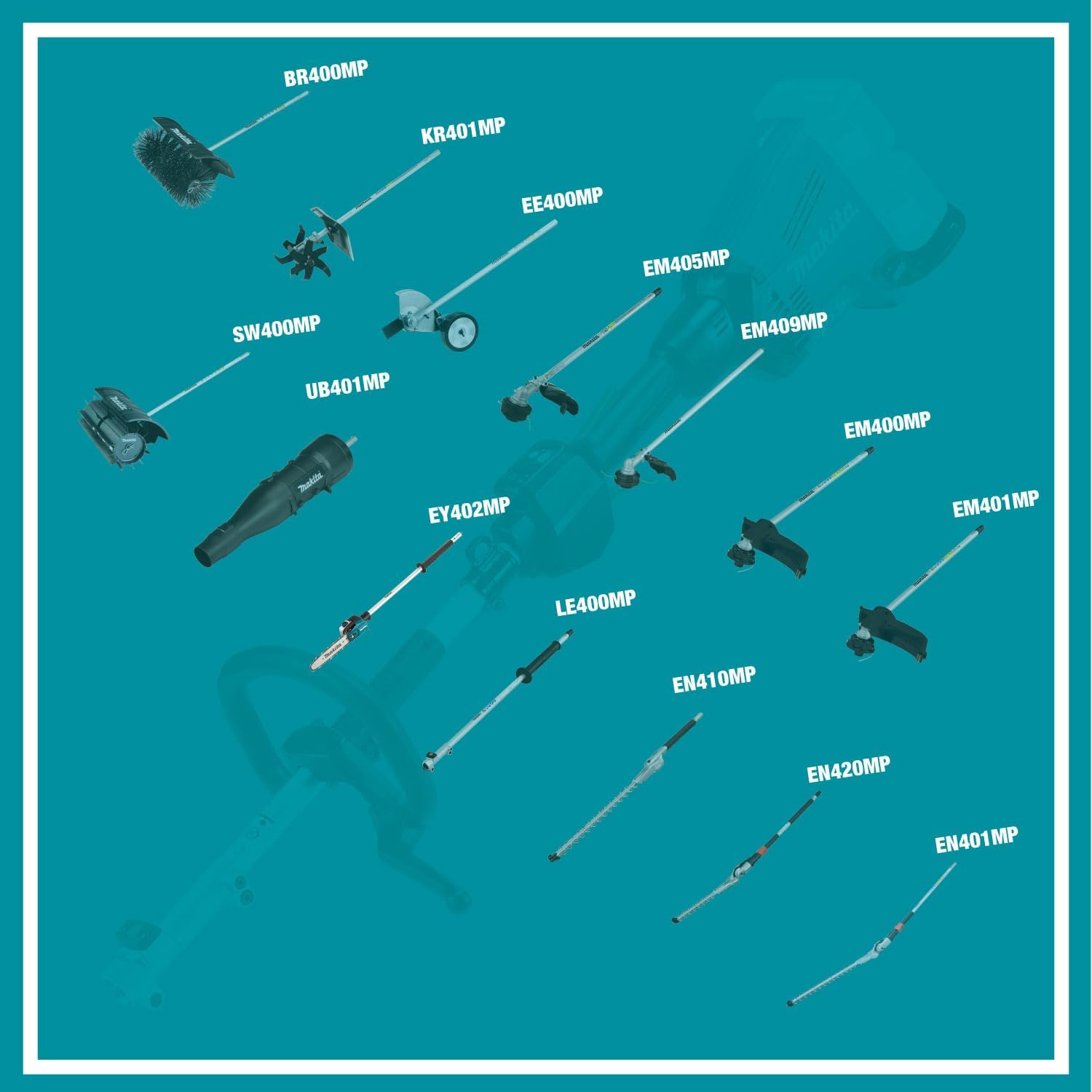 Makita EY402MP 10' Pole Saw Couple Shaft Attachment